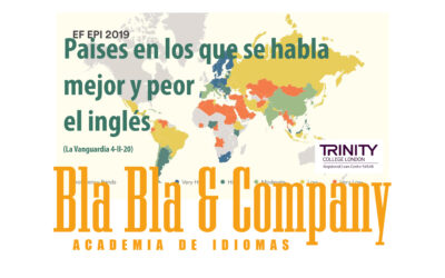 Los países en los que se habla mejor y peor el inglés (La Vanguardia)